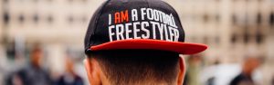 Snapback of I am a football freestyler