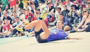 freestyle football show Pawel Score