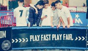 panna arena at soccer trophy antwerpen