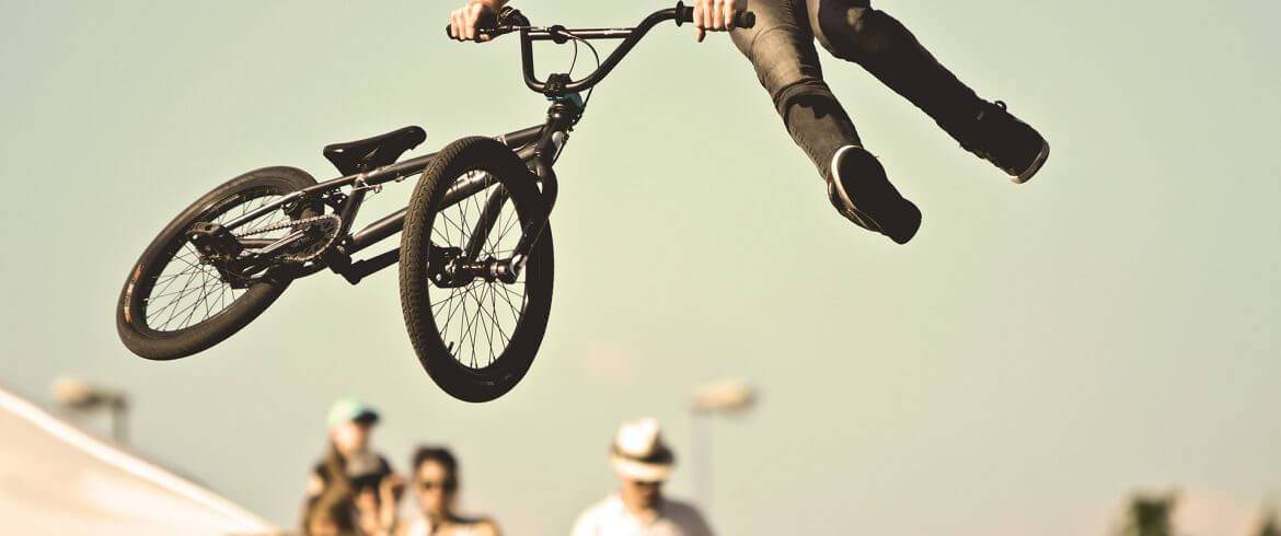 freestyle bmx sprong