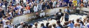 Panna match tussen M10 en Ilyas Touba voor Huawei in Anderlecht